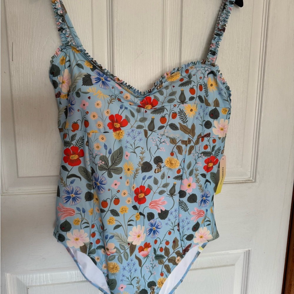 Floral One-Piece Swimsuit